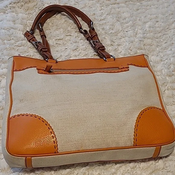 Prada Canvas and Leather bag - Picture 3 of 16
